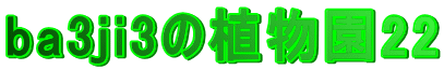 ba3ji3の植物園22 